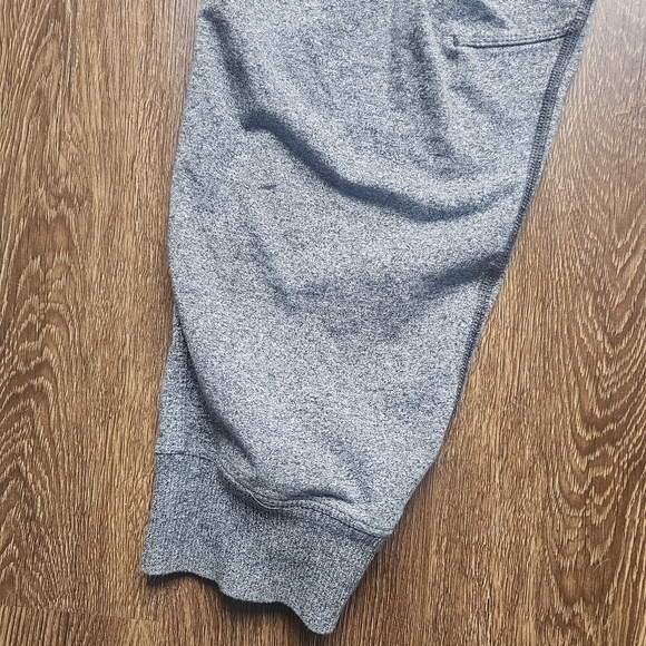 Lululemon Sweatpants Mens Large L Revival Heather Gray Fleece Joggers Lounge - Picture 7 of 8